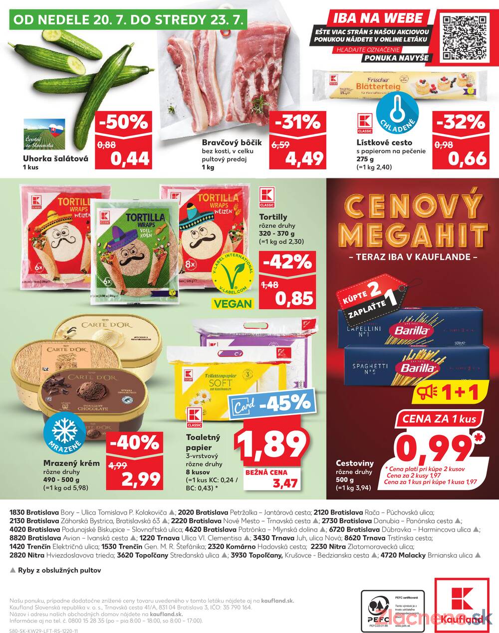 Leták Kaufland - Kaufland 17.7. - 23.7. - Kaufland Komárno - strana 80 Leták Kaufland - Kaufland 17.7. - 23.7. - Kaufland Komárno - strana 80