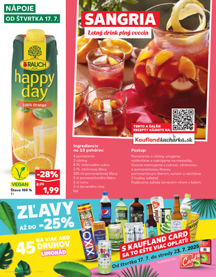 Kaufland 17.7. - 23.7. - Kaufland Komárno