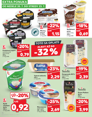 Kaufland 17.7. - 23.7. - Kaufland Komárno