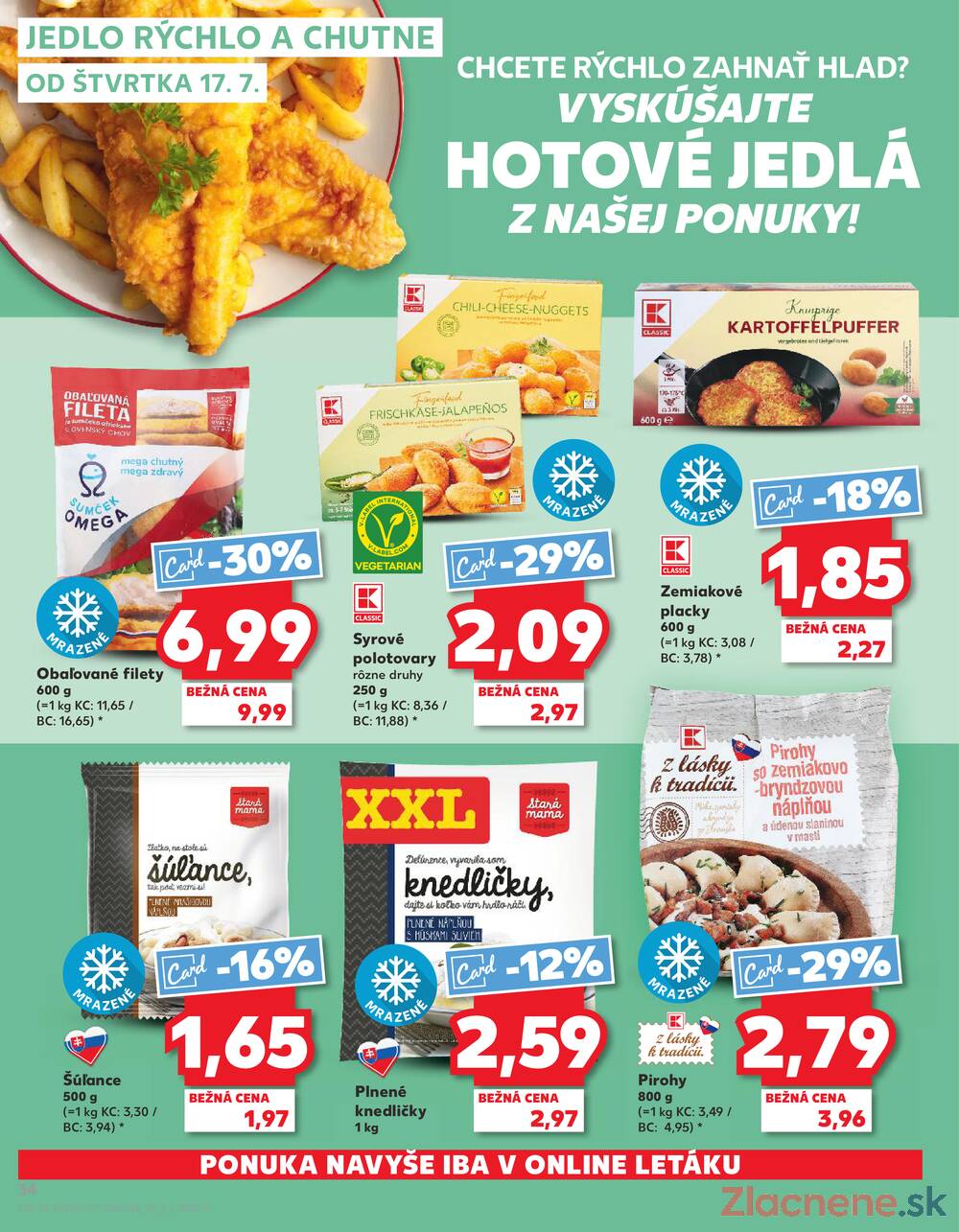 Leták Kaufland - Kaufland 17.7. - 23.7. - Bratislava-Patrónka - strana 34