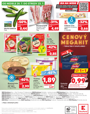 Kaufland 17.7. - 23.7. - Bratislava-Patrónka