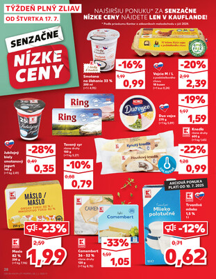 Kaufland 17.7. - 23.7. - Kaufland Bratislava - Avion (Ivanská cesta)