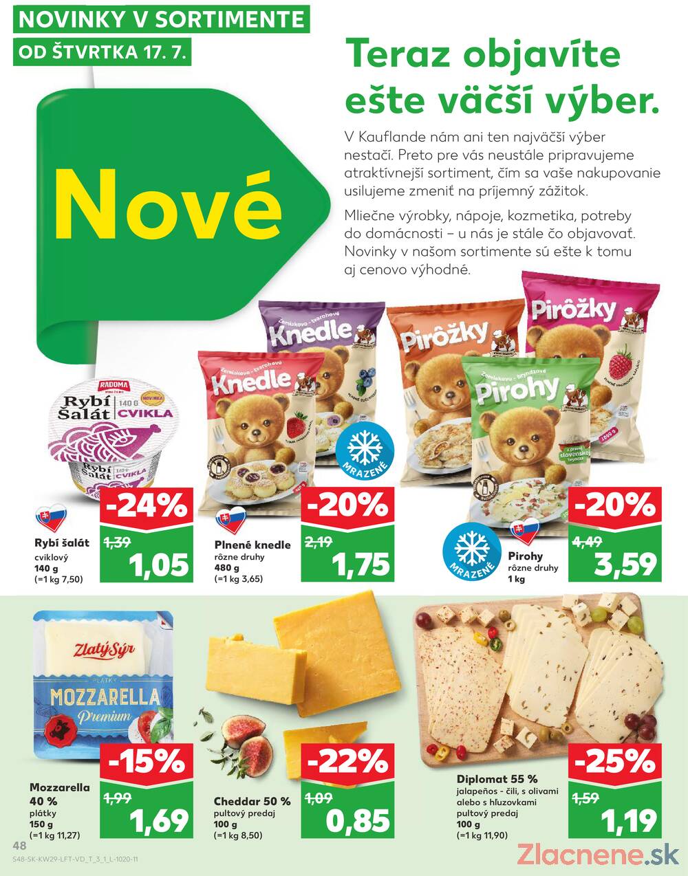 Leták Kaufland - Kaufland 17.7. - 23.7. - Kaufland Prešov - Ľubotice - strana 48
