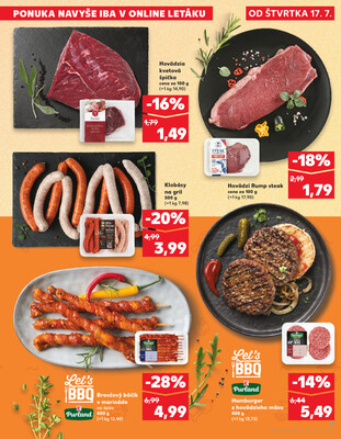 Kaufland 17.7. - 23.7. - Kaufland Prešov - Ľubotice