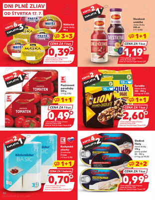 Kaufland 17.7. - 23.7. - Kaufland Považská Bystrica - Centrum