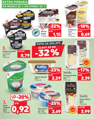 Kaufland 17.7. - 23.7. - Kaufland Považská Bystrica - Centrum