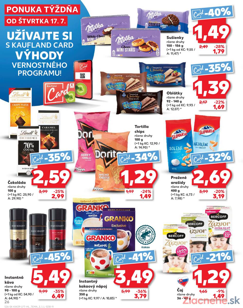 Leták Kaufland - Kaufland 17.7. - 23.7. - Kaufland Levice - strana 26