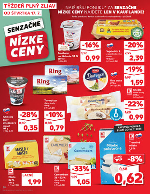 Kaufland 17.7. - 23.7. - Kaufland Levice