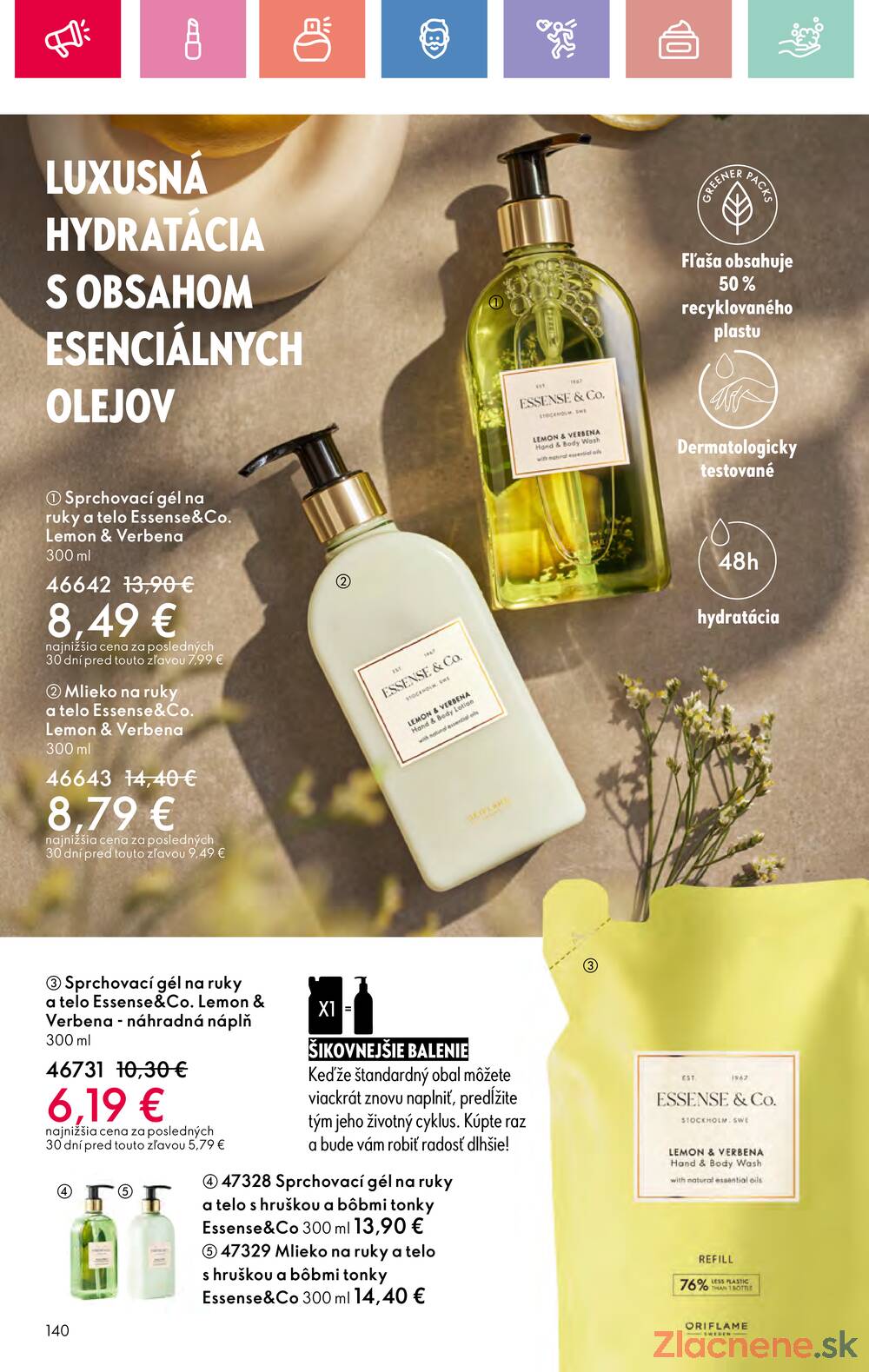 Leták Oriflame - Oriflame do 26.7. - strana 140