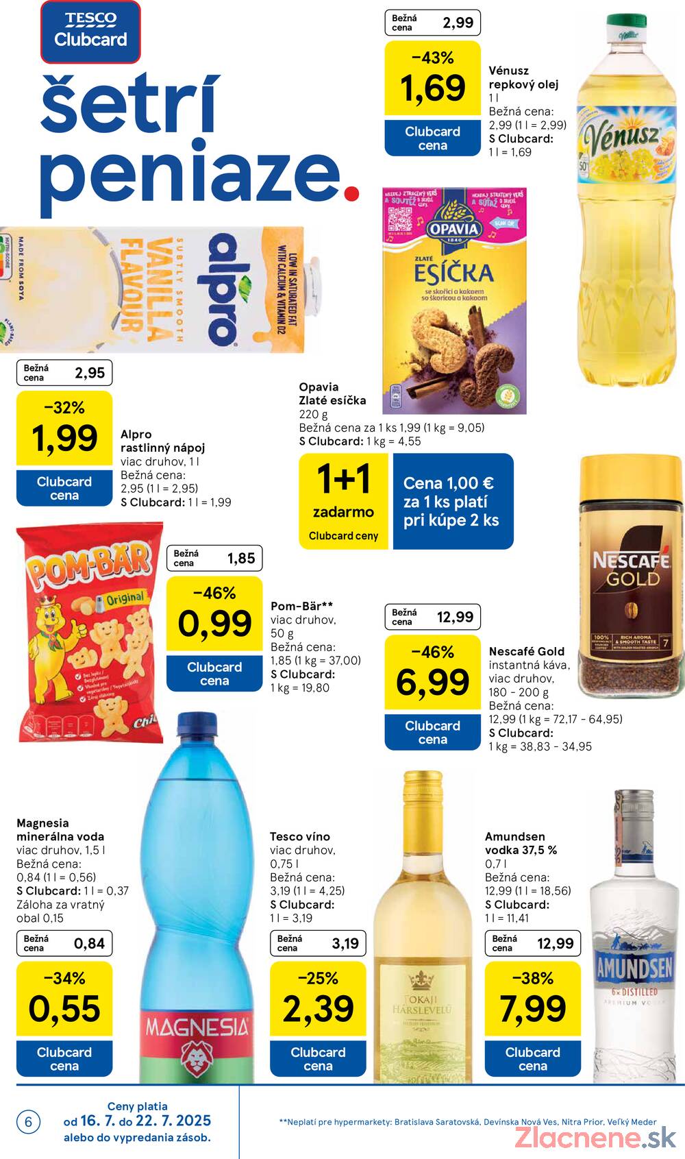 Leták Tesco - Tesco malé hypermarkety od 16.7. do 22.7.2025 - strana 6 Leták Tesco - Tesco malé hypermarkety od 16.7. do 22.7.2025 - strana 6