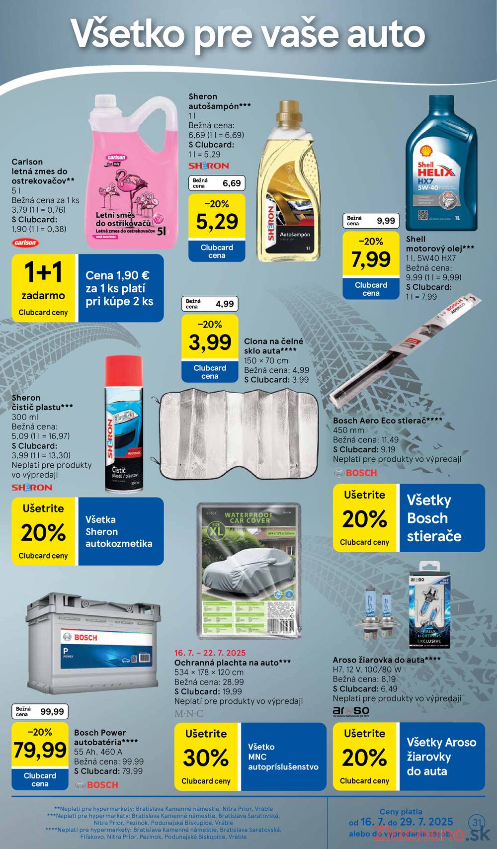 Leták Tesco - Tesco malé hypermarkety od 16.7. do 22.7.2025 - strana 31 Leták Tesco - Tesco malé hypermarkety od 16.7. do 22.7.2025 - strana 31