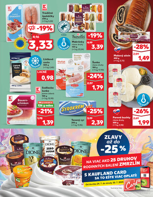 Kaufland 24.7. - 30.7. - Kaufland Brezno