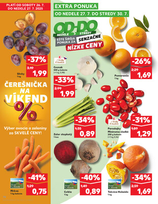 Kaufland 24.7. - 30.7. - Kaufland Spišská Nová Ves