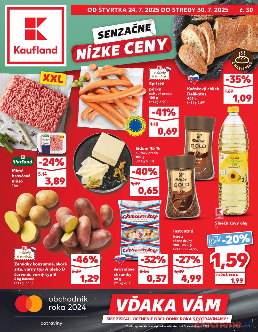 Leták Kaufland - Kaufland 24.7. - 30.7. - Kaufland Rimavská Sobota - strana 1