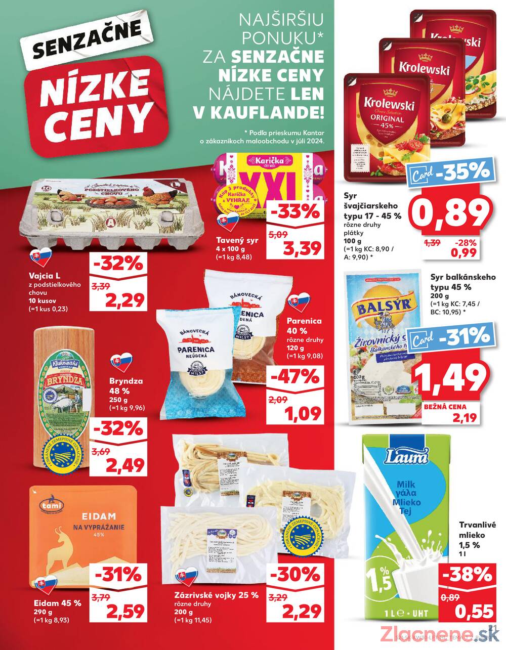 Leták Kaufland - Kaufland 24.7. - 30.7. - Kaufland Rimavská Sobota - strana 21