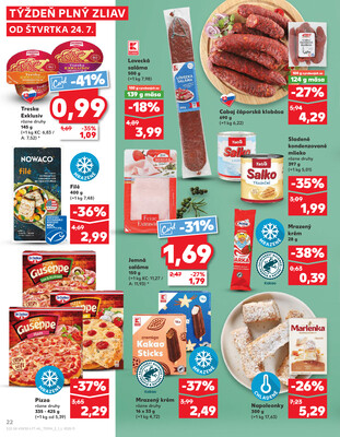 Kaufland 24.7. - 30.7. - Kaufland Púchov
