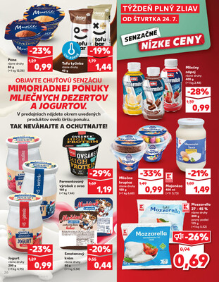Kaufland 24.7. - 30.7. - Kaufland Stará Ľubovňa