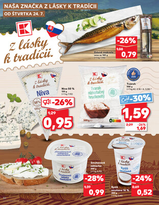 Kaufland 24.7. - 30.7. - Kaufland Stará Ľubovňa