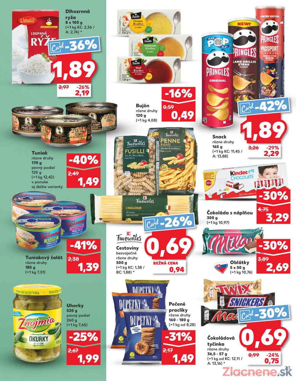 Leták Kaufland - Kaufland 24.7. - 30.7. - Kaufland Kežmarok - strana 23