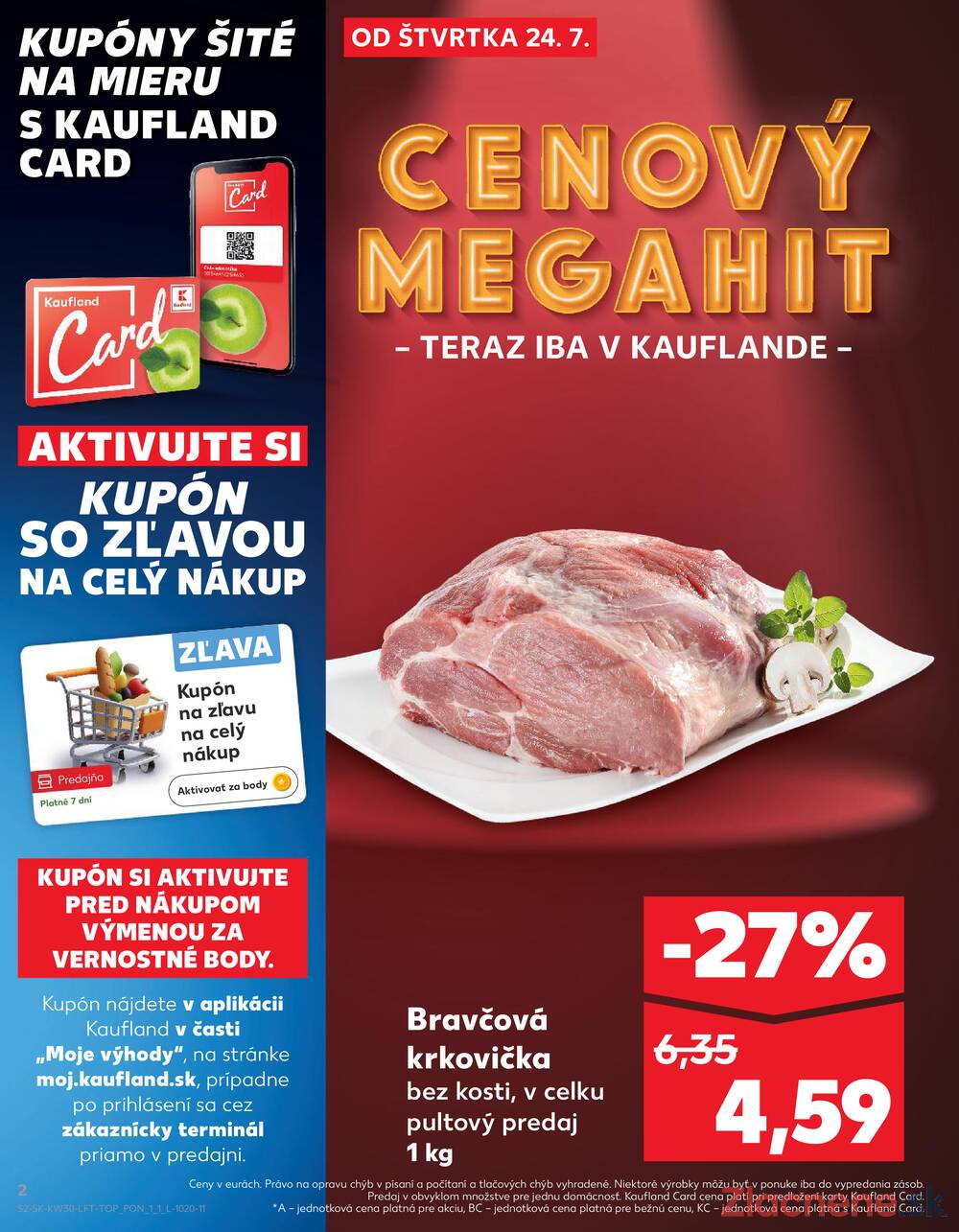 Leták Kaufland - Kaufland 24.7. - 30.7. - Kaufland Lučenec - strana 2
