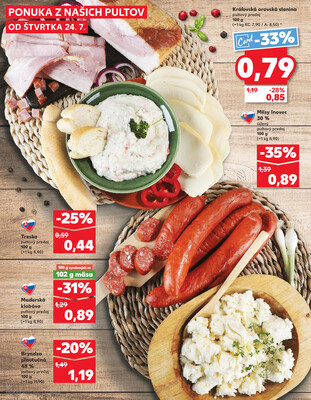 Kaufland 24.7. - 30.7. - Kaufland Sabinov