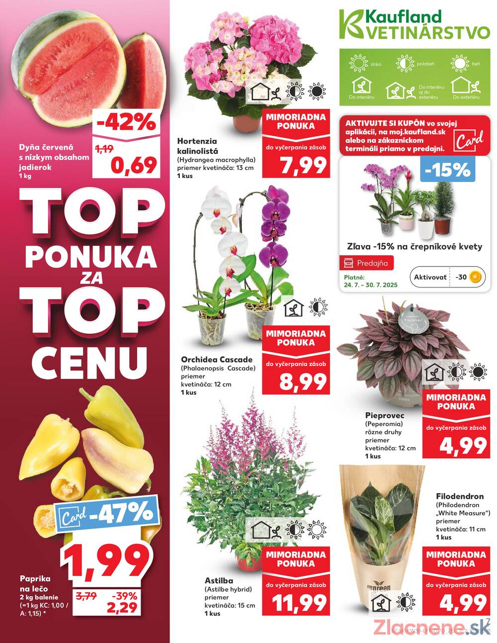 Leták Kaufland - Kaufland 24.7. - 30.7. - Kaufland Rožňava - strana 7