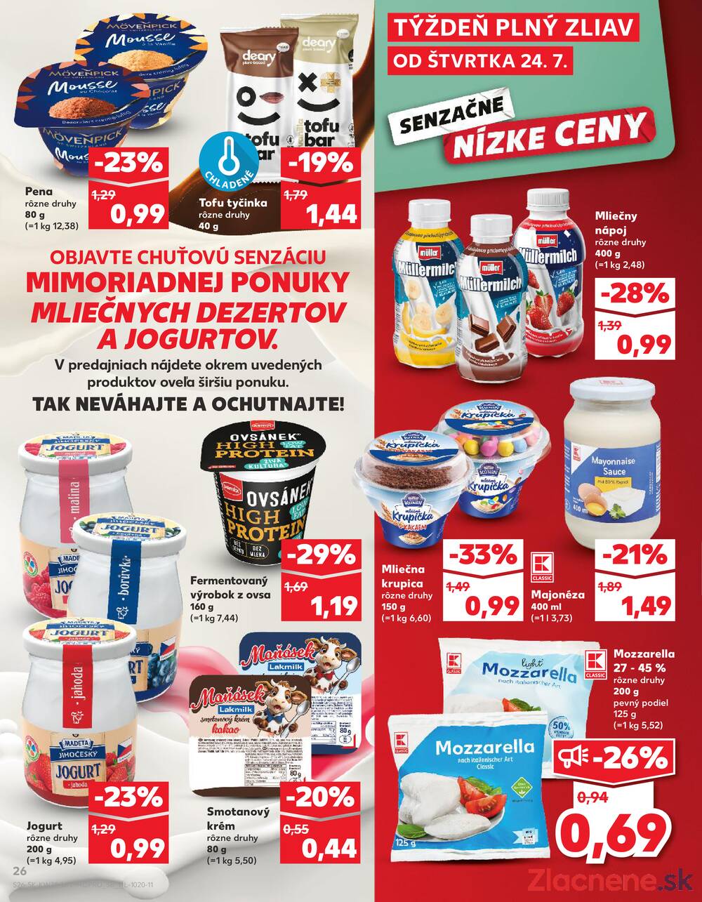 Leták Kaufland - Kaufland 24.7. - 30.7. - Kaufland (A. H. Škultétyho, Veľký Krtíš) - strana 26