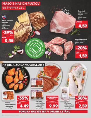 Kaufland 24.7. - 30.7. - Kaufland (A. H. Škultétyho, Veľký Krtíš)