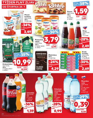 Kaufland 24.7. - 30.7. - Kaufland (A. H. Škultétyho, Veľký Krtíš)