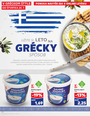 Kaufland 24.7. - 30.7. - Kaufland (A. H. Škultétyho, Veľký Krtíš)
