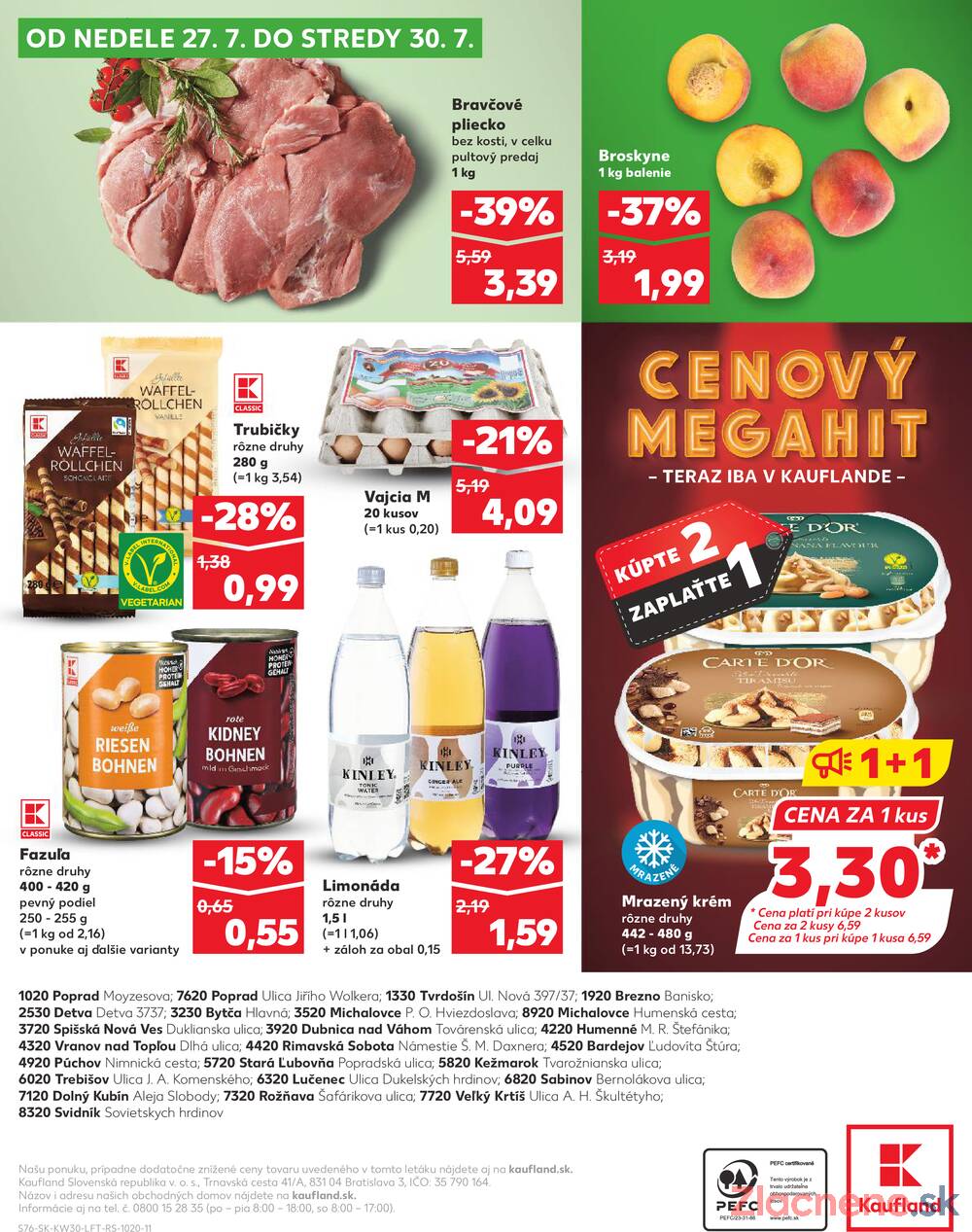 Leták Kaufland - Kaufland 24.7. - 30.7. - Kaufland Svidník - strana 76