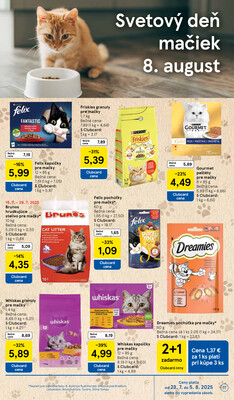 Tesco supermarkety od 23.7. do 29.7.2025
