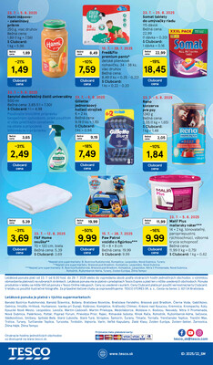 Tesco supermarkety od 23.7. do 29.7.2025