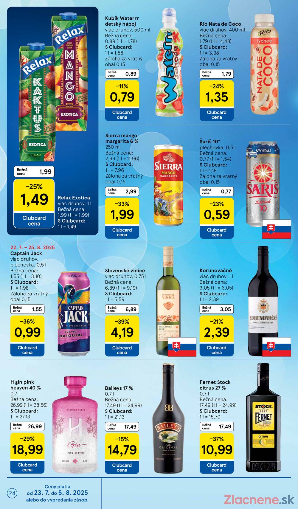 Leták Tesco - Tesco malé hypermarkety od 23.7. do 29.7.2025 - strana 24 Leták Tesco - Tesco malé hypermarkety od 23.7. do 29.7.2025 - strana 24