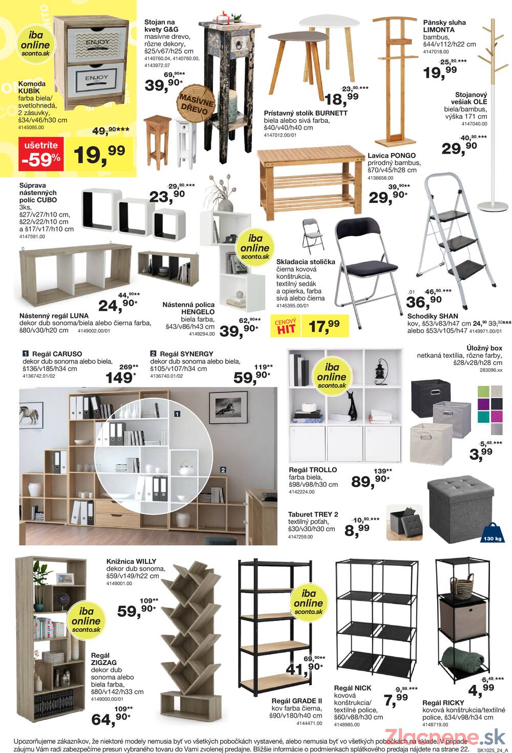 Leták SCONTO nábytok - Sconto nábytok od 6.8. do 26.8.2025 - strana 24