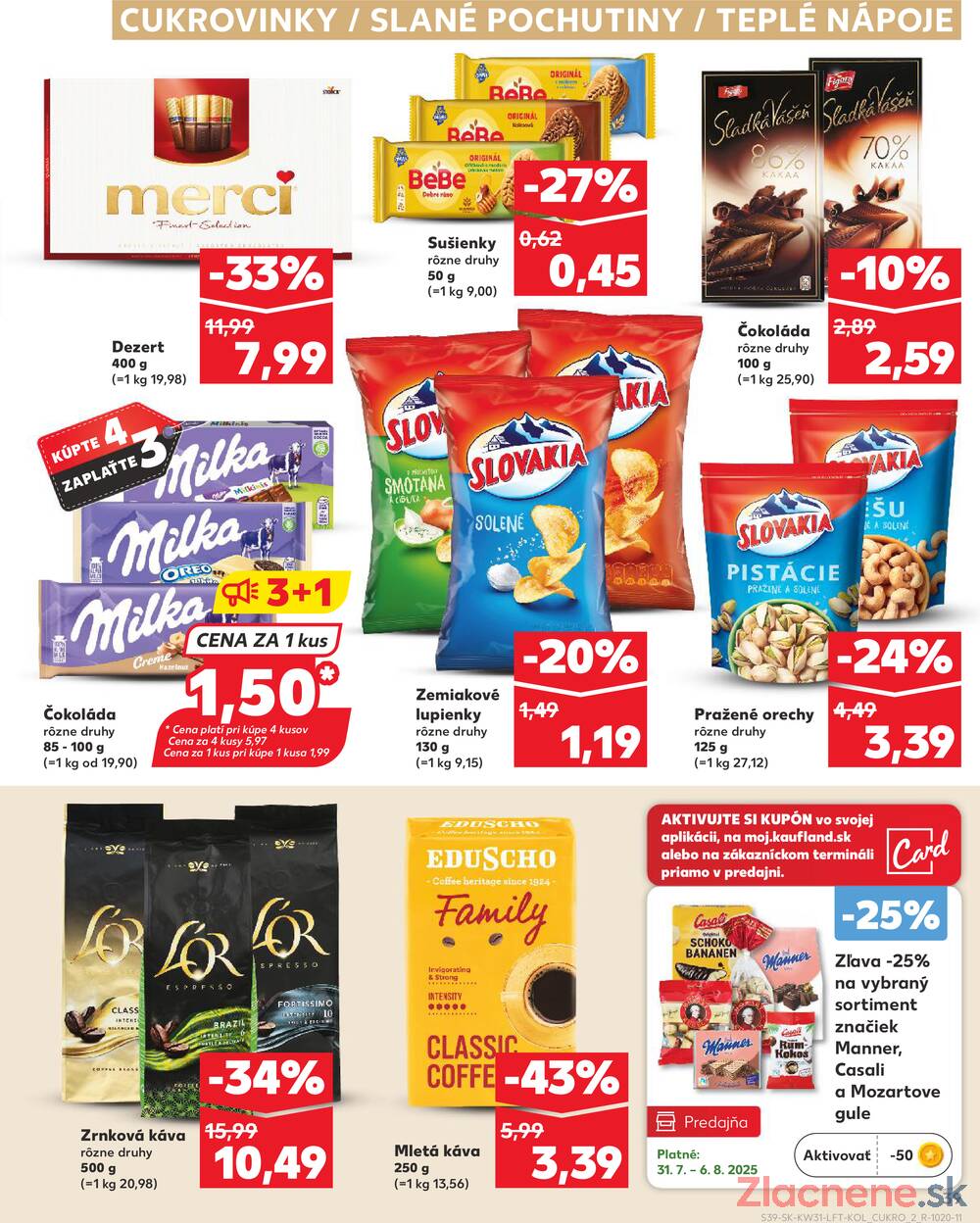 Leták Kaufland - Kaufland 31.7. - 6.8. - Kaufland Púchov - strana 39