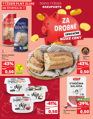 Kaufland 31.7. - 6.8. - Kaufland Púchov