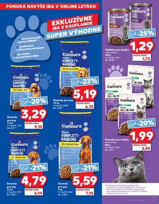 Kaufland 31.7. - 6.8. - Kaufland Púchov