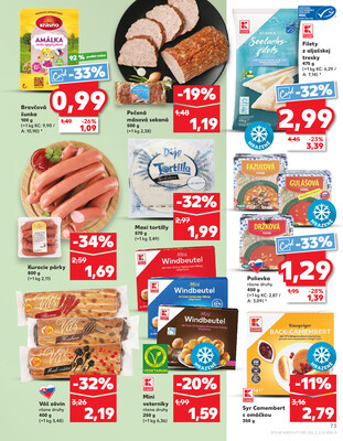 Kaufland 31.7. - 6.8. - Kaufland Púchov