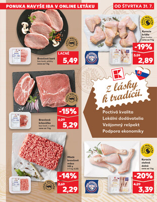 Kaufland 31.7. - 6.8. - Kaufland Sabinov