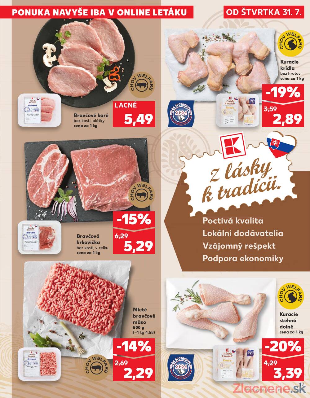 Leták Kaufland - Kaufland 31.7. - 6.8. - Kaufland Veľký Meder - strana 17