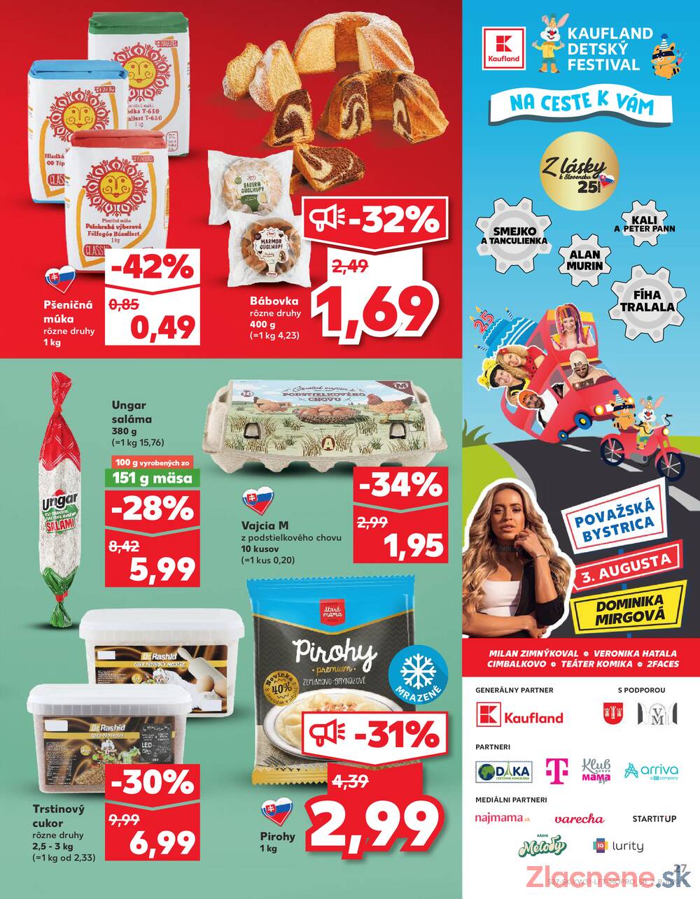 Leták Kaufland - Kaufland 31.7. - 6.8. - Kaufland Veľký Meder - strana 27