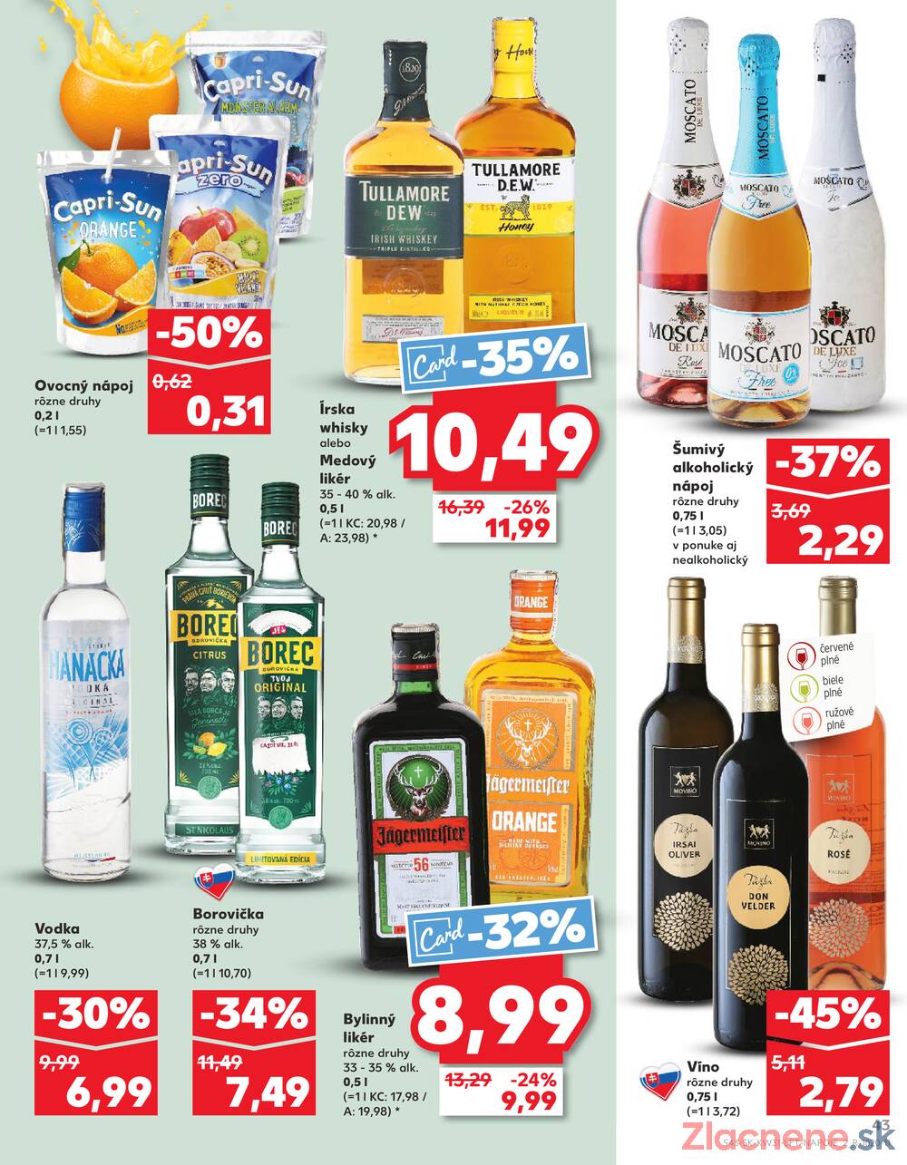 Leták Kaufland - Kaufland 31.7. - 6.8. - Kaufland Veľký Meder - strana 43
