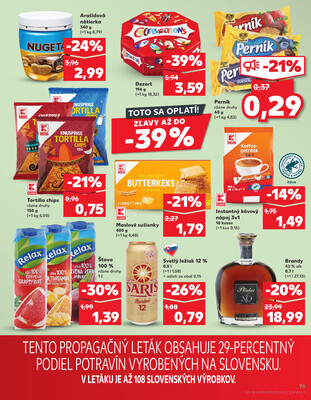 Kaufland 31.7. - 6.8. - Kaufland Veľký Meder