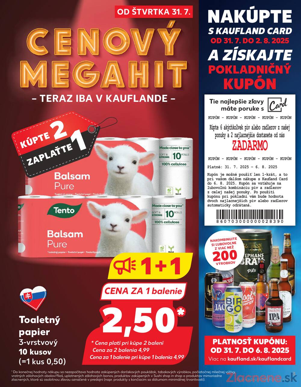 Leták Kaufland - Kaufland 31.7. - 6.8. - Kaufland Hlohovec - strana 3