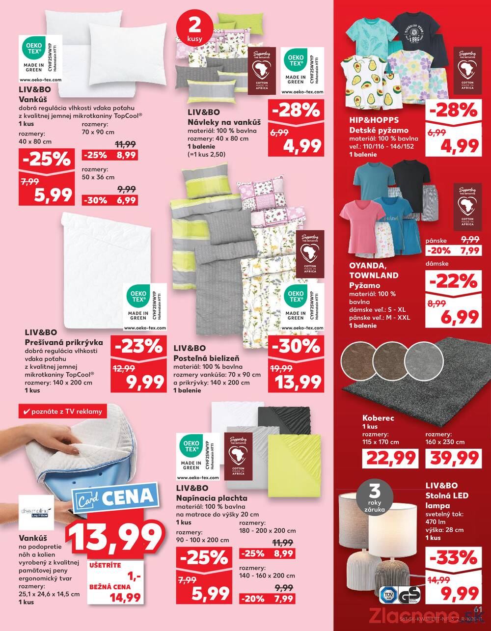 Leták Kaufland - Kaufland 31.7. - 6.8. - Kaufland Hlohovec - strana 61