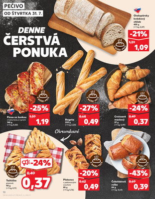 Kaufland 31.7. - 6.8. - Kaufland Hlohovec