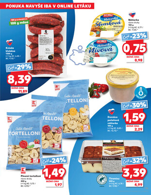 Kaufland 31.7. - 6.8. - Kaufland Hlohovec