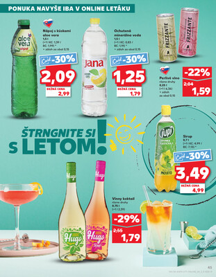 Kaufland 31.7. - 6.8. - Kaufland Hlohovec