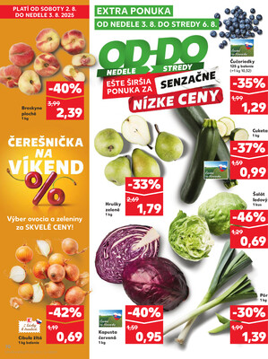 Kaufland 31.7. - 6.8. - Kaufland Hlohovec